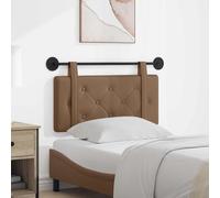 Ziaphsol Cabecero colgante de piel sintética en capuchino con montaje en pared, panel tapizado moderno, 100 x 55 cm, para dormitorio, habitación de invitados, habitación juvenil, elegante decoración