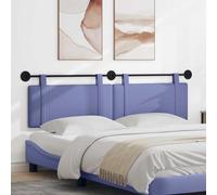 Ziaphsol Cabecero colgante de tela azul con panel acolchado para dormitorio, diseño moderno, ahorra espacio, duradero, apto para cama doble, cama individual, cama de invitados, habitación juvenil