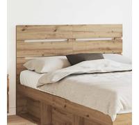 Ziaphsol Cabecero de madera de roble Artisan con diseño rectangular para dormitorio, duradero, fácil de limpiar, fácil de montar, apto para camas individuales y dobles, elegante marco de cama