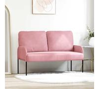 Ziaphsol Sofá moderno rosa con cojín de 110 cm de madera contrachapada para sala de estar y oficina, con función de sueño y relajación, extensible, cama de invitados, duradera, cómoda, diseño