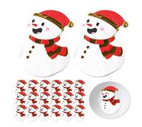 Zibeem de papel del muñeco de nieve de la Navidad, servilleta de papel del día de fiesta - Servilleta de papel con tema navideño - Papel de seda con diseño navideño para fiestas temáticas navideñas,