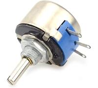 ZIDRMTKVK Botón de Interruptor Encendido WX14-12 3W Potenciómetro 470 1K 2K2 4K7 10K 15K(4k7)