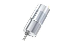 ZIDRMTKVK Motor de reducción Alto par JGB37-555, Motor CC, Baja Velocidad 6 V, 12 y 24, Avance Retroceso(600rpm-24v Single Motor)