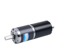 ZIDRMTKVK Motor Reductor de CC sin escobillas 155 kgf.cm, 7-1351 RPM, 12 V/24 V, Engranaje planetario Ajustable, 42GP-4260, micromotor Alto par(24V,19RPM)
