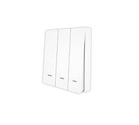 ZigBee Interruptor Inalámbrico, ZigBee Scene Switch Con 9 Escenas, Mando ZigBee Para Luces Led, App Tuya y Smart Life, Alimentación Con Pilas (3 Botones)