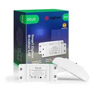 ZigBee interruptor inteligente Alexa Nous L6Z - Tuya smart life switch mini rele modulo 220v programable Mando a distancia, Temporizador interruptor luz - Google Home Assistant