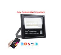 (ZigBee-RGBWC-AC220V 30W) Tuya APP Smart WiFi LED RGBWC Faretto LED AC220V 30W para lámpara IP66