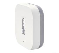 Zigbee Sensor de temperatura y humedad para Aqara Home, homekit y para mi hogar, termómetro inteligente preciso con monitoreo en tiempo real, inalámbrico, compacto, 10 x 10 x 5 cm, color blanco