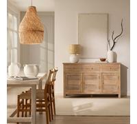 Zilara aparador de madera maciza tallada de mango de 150 cm