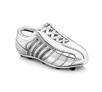 Zilverstad - Hucha Zapato de fútbol Plateado