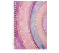 Zimoer A5 Album de Colección de Pegatinas, Álbum de Colección de Calcomanías, Calcomanías Reutilizables para Libros, Colección de Calcomanías de Actividad, Libro de Pegatinas en Blanco (Arcoíris)
