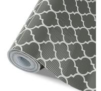 Zindoo Protector Cajones Cocina en Rollo, EVA Recortable 59.5 x 500 cm,Gris | Impermeable y Antideslizante, Sin Adhesivos, Ideal Para Proteger Cajones,Armarios,Estantes,Frigoríficos y Otras Superficies