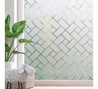 Zindoo Vinilos para Ventanas Opaco Vinilos para Cristales Vinilo Decorativos Cristales Buena protección de la privacidad, Adecuada para Baño, Hogar 44.5 * 300cm