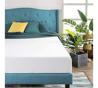 Zinus Colchón Individual de Espuma viscoelástica, 90 x 190 cm, Altura 20 cm, firmeza Media, Agradable al Tacto, ortopédico, Espuma cómoda, té Verde, diseñado en el Reino Unido