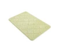 Zisemeil Alfombra de Baño de Lana Coralina, Antideslizante de Espuma | Alfombra Absorbente de Agua, Forro de de 2 Cm de Espesor, Comodidad Suave de Rebote Lento, Parte Inferior de Partículas