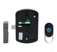 ZiStarlilife 1 cerradura de puerta inteligente con huella digital y teclado, cerrojo electrónico de aleación de zinc con bloqueo automático, IP54 resistente a la intemperie para entrada de oficina en