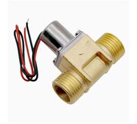 ZiStarlilife 1 unids latón válvula solenoide neumática 1/2 pulgada DN15 Micro-Pulse tipo bola para baño grifo inodoro orinal sistema de control de flujo de agua