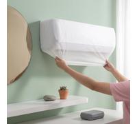 ZiStarlilife 5 fundas para aire acondicionado interior, cubierta de limpieza impermeable para aire acondicionado, cubierta antipolvo para aire acondicionado de pared, lavable a prueba de humedad, uso