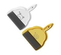 ZIUBMVDYC Recogedor y Cepillo de Escritorio, Juego de recogedor Escritorio, Escoba Mano y Cepillo for Barrer, Multicolor(Mix 2 Sets)
