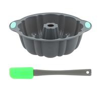 Ziyonix Moldes Silicona Reposteria, Molde Silicona de Cake, Molde Tarta, Molde Bizcocho Redondo Antiadherente, para Freidora de Aire, Hornear, Tarta, Pudding