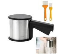 Ziyonix Tamizador de Harina de Acero Inoxidable, Tamiz Fino de Mano, Molinillo de Azúcar Glas de Una Mano, Molinillo de Harina con Mango