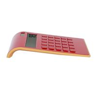 Ziyvural Calculadora Solar Ultrafina de 10 Dígitos para Oficina Hogar | Doble Alimentación con Batería de Respaldo AG10, Pantalla LCD Inclinada para Lectura Fácil, Teclas Ergonómicas Anchas,