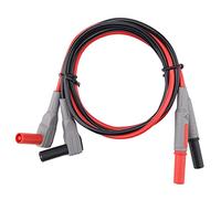 ZJchao de Multímetro P1300C Cables de Prueba para Multímetro Digital Electrónico con Juego de Clips - Sondas de Cobre de Alta Conductividad - Longitud de Cable de 1 M - Carcasa de Plástico ABS - Kit