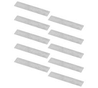 ZJchao Pro Flapper 10 Piezas Placa de Válvula de Hierro Fundido Accesorios de Bomba Rectangular para Cilindro de 2.008 in - Piezas de Mantenimiento Esenciales para Bombas de 0,75 a 0,5 KW