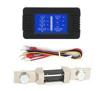 ZJchao Pzem-015 Medidor de Batería Multifuncional - Voltaje, Corriente, Potencia, Consumo de Energía y Capacidad con Derivación de 200A para Visibilidad Clara de Parámetros
