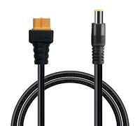 ZkeeShop DC8mm a XT60 Cable Adaptador,DC7909 a XT60 Cable de Extensión 14AWG Cable Solar Compatible para Delta River Jackery Bluetti Portable Power Station Panel Solar 1.5M (DC8MM Macho)