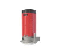 ZKLGS Bocina de Aire for camión, 12V/24V, 150db, Trompeta de Aire for camión, Accesorio for b con batería, Coche Convertible, SUV, RV, Trenes y BS para caravanas(Red 12V)