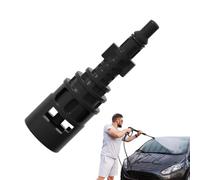 Zlqemik Conector de manguera de alta presión para limpiador de manguera - Acoplamiento rápido para coche manguera de agua convertidor de pulverización, manguera de jardín a limpiador de alta presión