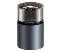 ZMdooreasy Humidificador de gran capacidad con negativo para tecnología ION, máquina de niebla de aire silencioso de 5 litros para dormitorio, oficina, alimentado por USB con control táctil y pantalla