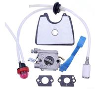 ZMdooreasy Kit de filtro de aire de carburador para 125B 125BX 125BVX sustituye a C1Q-W37 545081811 590460102 Juego completo de repuesto para soplador