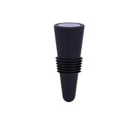 ZNTIHZ Juego de Tapas for Botellas Vino y Bebidas, Tapones selladores for champán a Prueba Fugas, tapón Protector Corcho Reutilizable, 10 Uds para Vino,Cerveza,Champán(Black)