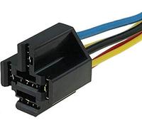 Zocalo para rele de potencia con cables de 5 pin