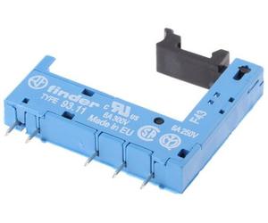 Zocalo rele finder para circuito impreso serie 34.51 y 34.81 9311