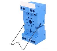 Zocalo rele finder para serie 60.12 octal para carril din y panel 900