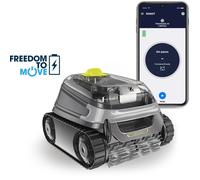 Zodiac Robot para Piscinas CNX-Li 5220 iQ, Limpieza Suelo, Paredes y Línea Flotación, para Piscinas hasta 10x5m, Ciclo 2h, ZOD9317545295800