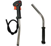 Zoegneer 43cc 52cc Dos ciclos Cortacésped Interruptor Acelerador Manija Izquierda Derecha para Jardín Hierba Cortadora Cepillo Piezas de Repuesto Palanca de Control Ergonómico para Fácil Operación (A)