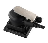 Zoegneer Lijadora neumática cuadrada de 75 x 100 mm, almohadilla de respaldo de 10000 RPM de metal, plástico, goma, pulidora orbital para pulido de coche, molienda de madera, lijado de metal