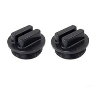 Zoegneer Paquete de 2 filtros de piscina roscados de 1.5 pulgadas con junta tórica para Hayward SP1022C Waterway para piscinas en el suelo y sobre el suelo, spas (negro)