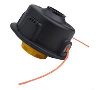 Zoegneer Repuesto de cuerda de alimentación de cabezal de recortadora de césped para modelos RY29550 RY30530 RY30550 RY30570 RY34420 RY34440 30 cc x 1,25 mm rosca izquierda plástico ABS Constructi