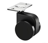 Zoegneer Rueda de parada de gravedad para silla de oficina con freno y rueda giratoria de repuesto para muebles de alta resistencia para sillas de escritorio, bancos de trabajo y mesas de aula, color