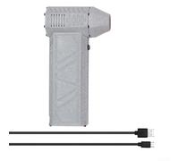 Zoegneer Soplador de ventilador turbo inalámbrico de 120000 RPM, 50 m/s de alto plumero sin escobillas con 3 controles, soplador de aire portátil para limpieza de teclado, eliminación de polvo de