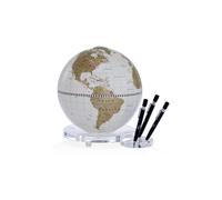 Zoffoli living Zoffoli globo para escritorio Balance blanco/ oro con portaplumas