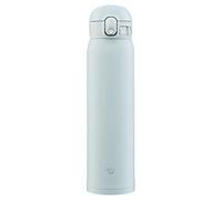 Zojirushi SM-WA60-HL - Taza de acero inoxidable de un solo toque, sin costuras, 2,3 gal (0,60 L), color gris hielo