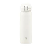 Zojirushi SM-WS48-WM - Taza de acero inoxidable (470 ml), color blanco mate