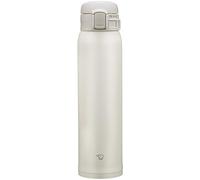 Zojirushi SMSR60EWA - Taza de acero inoxidable, 20 onzas, color blanco