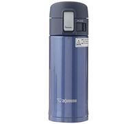 Zojirushi Taza de acero inoxidable, 340 ml, color azul ahumado